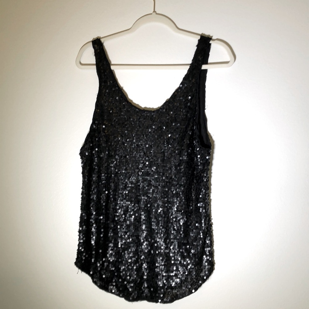 Aritzia sequin top